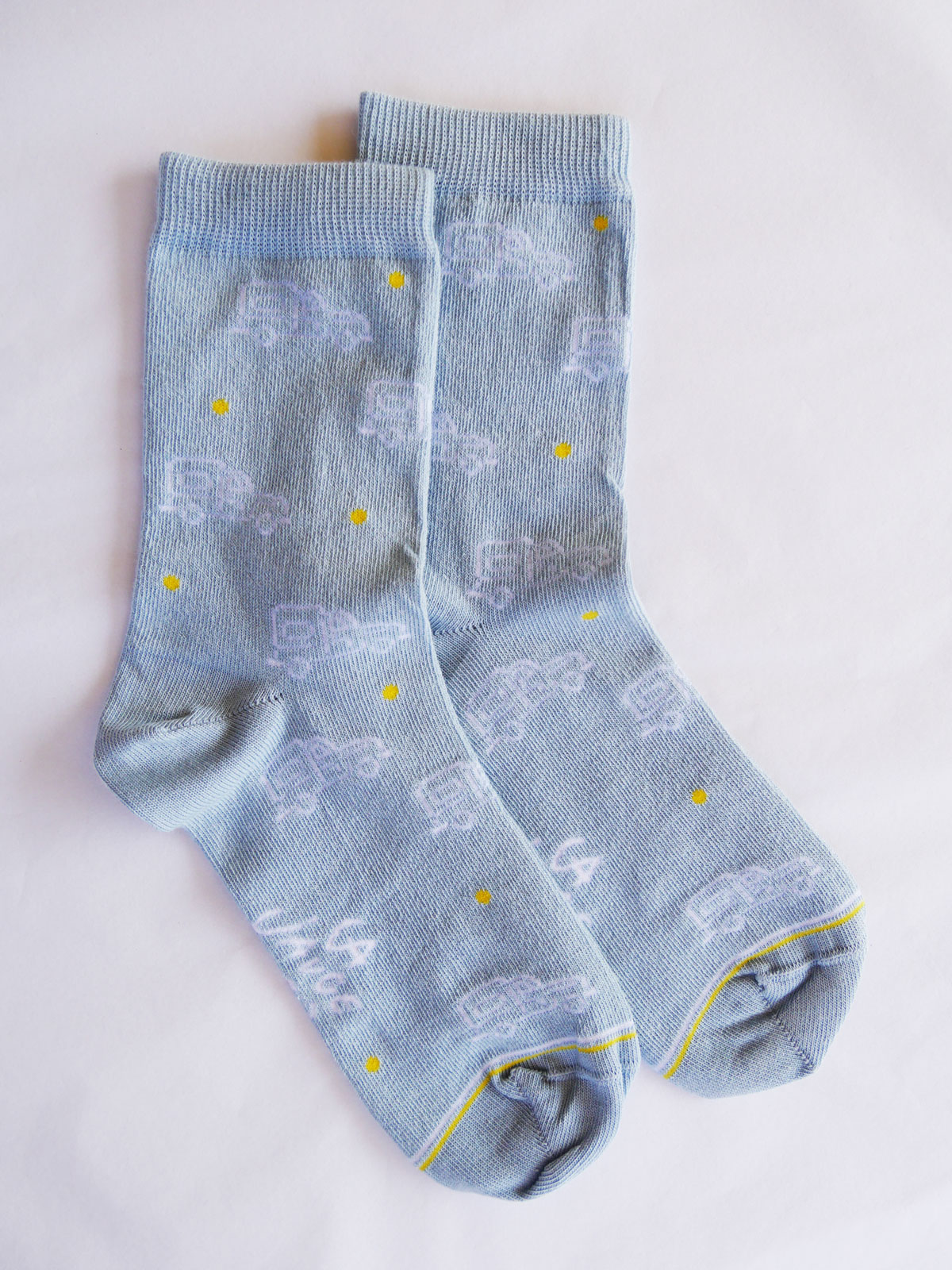 Chaussettes héritage grises