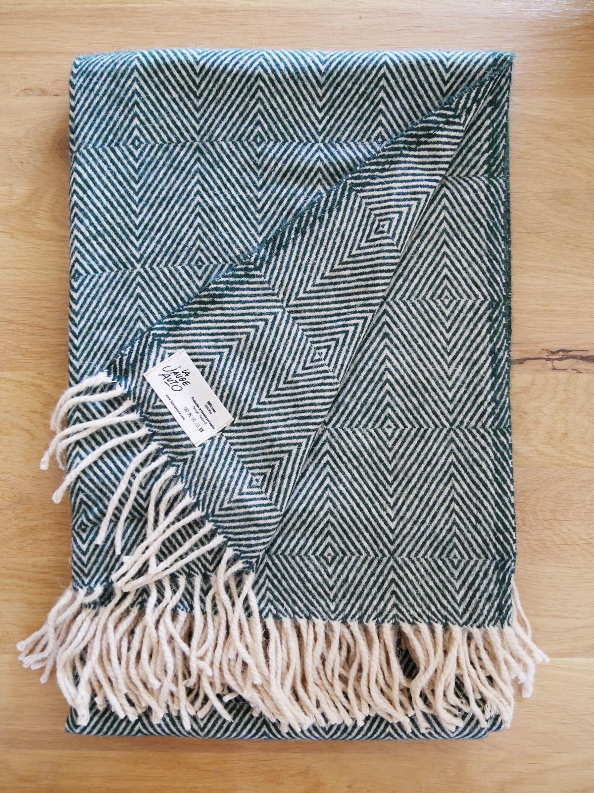 Plaid "Miguel" vert anglais – Image 2