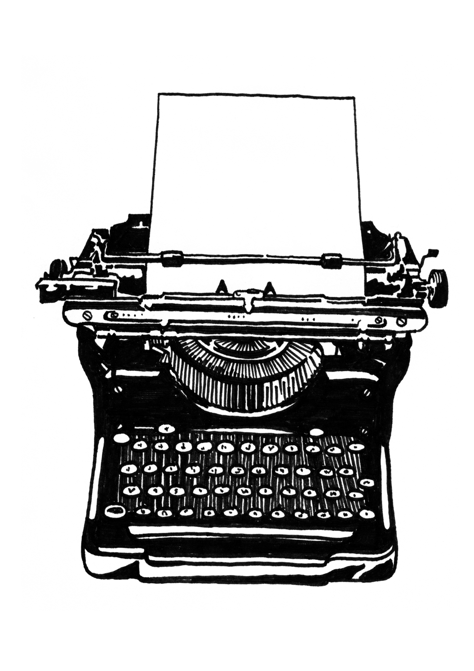 machine à écrire